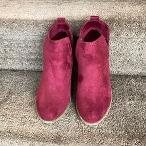 Suede Booties